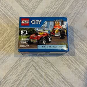 Lego City 60105 Fire ATV 64 Pieces New in Box